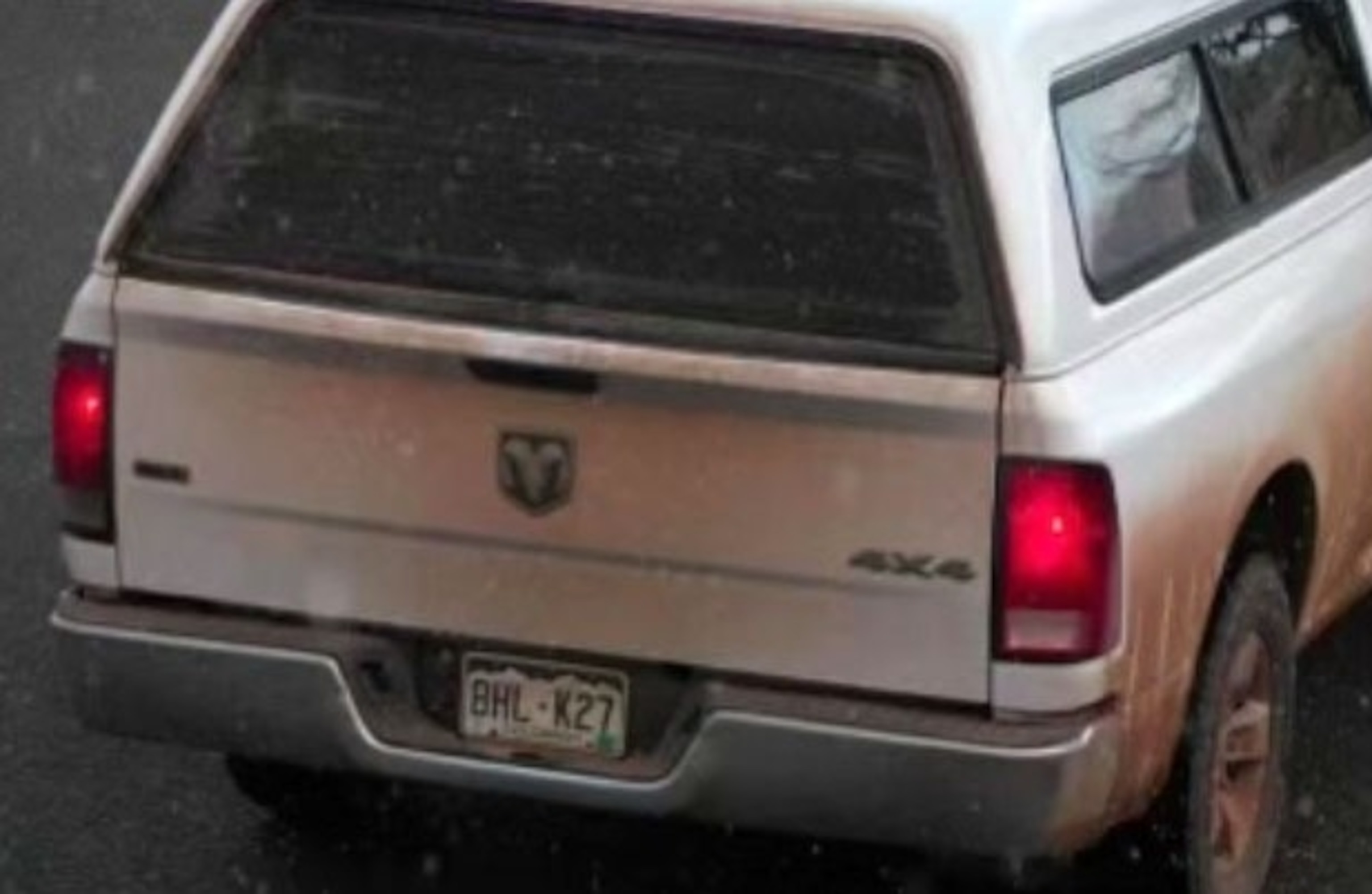 PHOTO: The Chaffee County Sheriff's Office released a photo of a vehicle sought in connection with a homicide suspect from Custer County, Colorado.